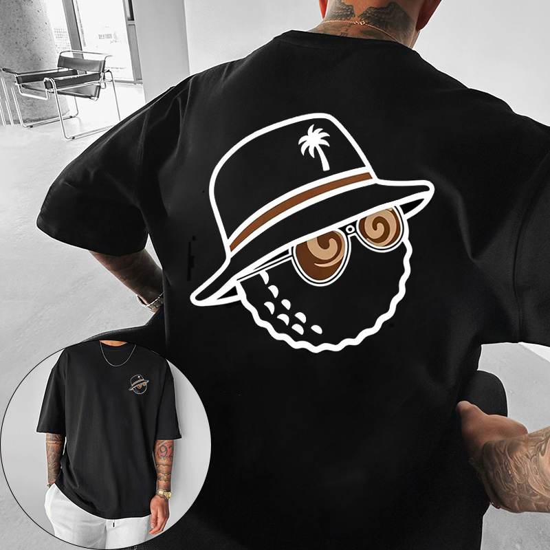 Streetwear Brand Jacket - T-shirt graphique unisexe tendance avec imprimé