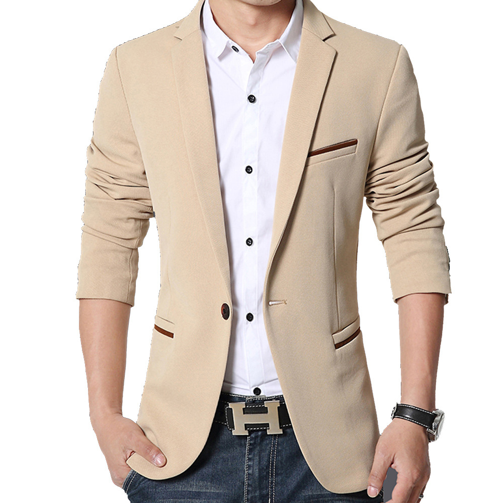 Streetwear Brand Jacket - 5XL-M marque Hommes blazers occasionnels printemps
