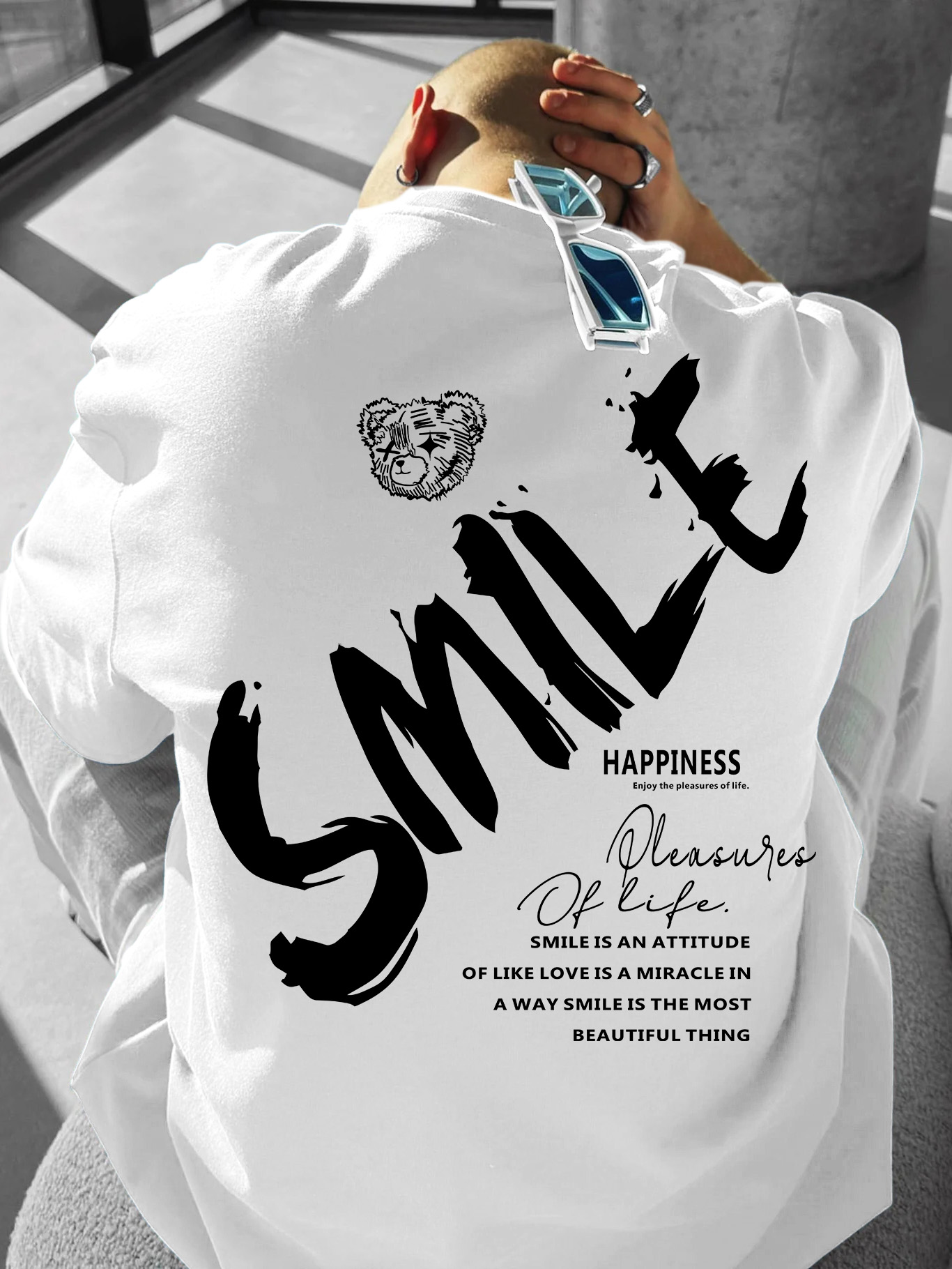 Streetwear Brand Quotes - T-shirt Streetwear Oversize Homme – Motif