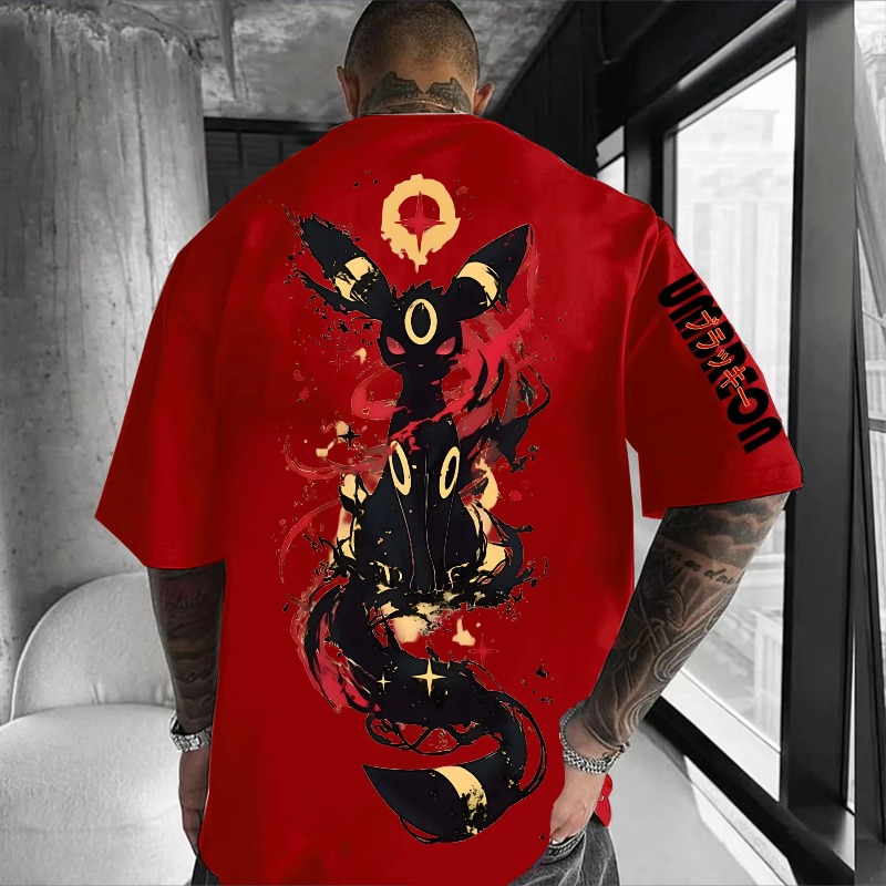 Streetwear Brand Trends - Pokémon Co-marqué imprimé T-shirt 2025 été