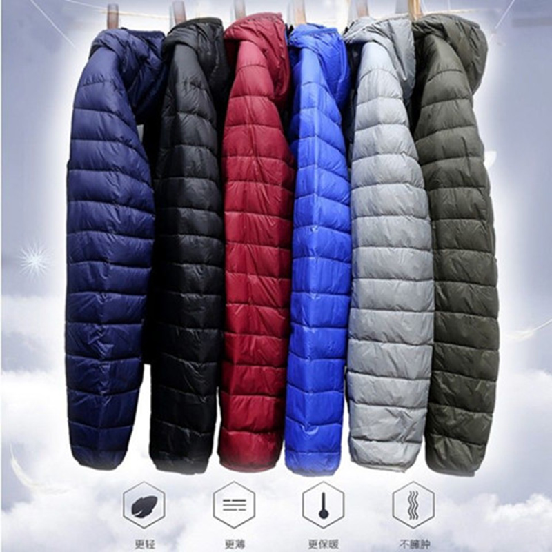 Streetwear Brand Jacket - Veste en Duvet de Canard Ultra
