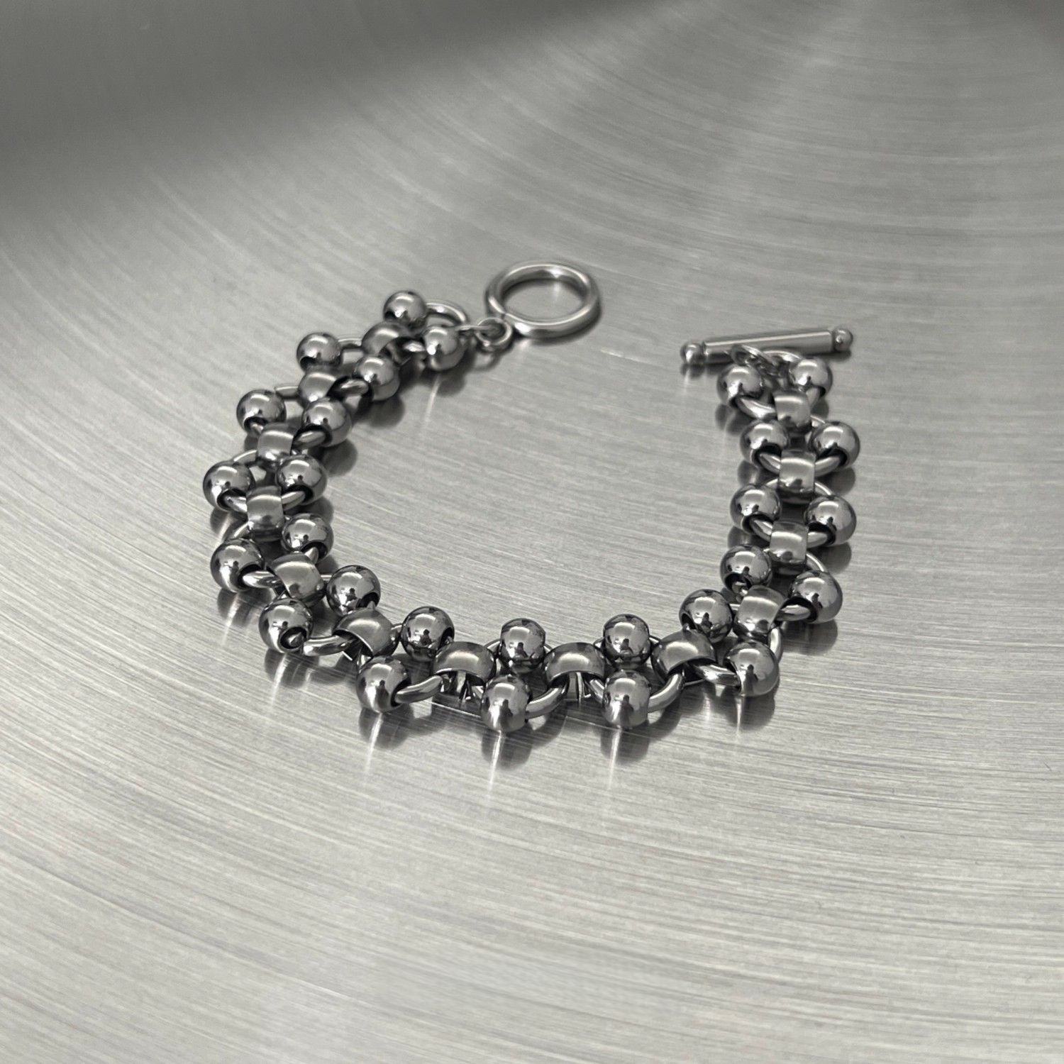 Bracelet en acier creux style  - Streetwear Brand Jewelry avis et prix