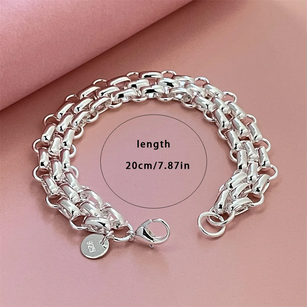 Bracelets en argent sterling 9 - Streetwear Brand Jewelry avis et prix