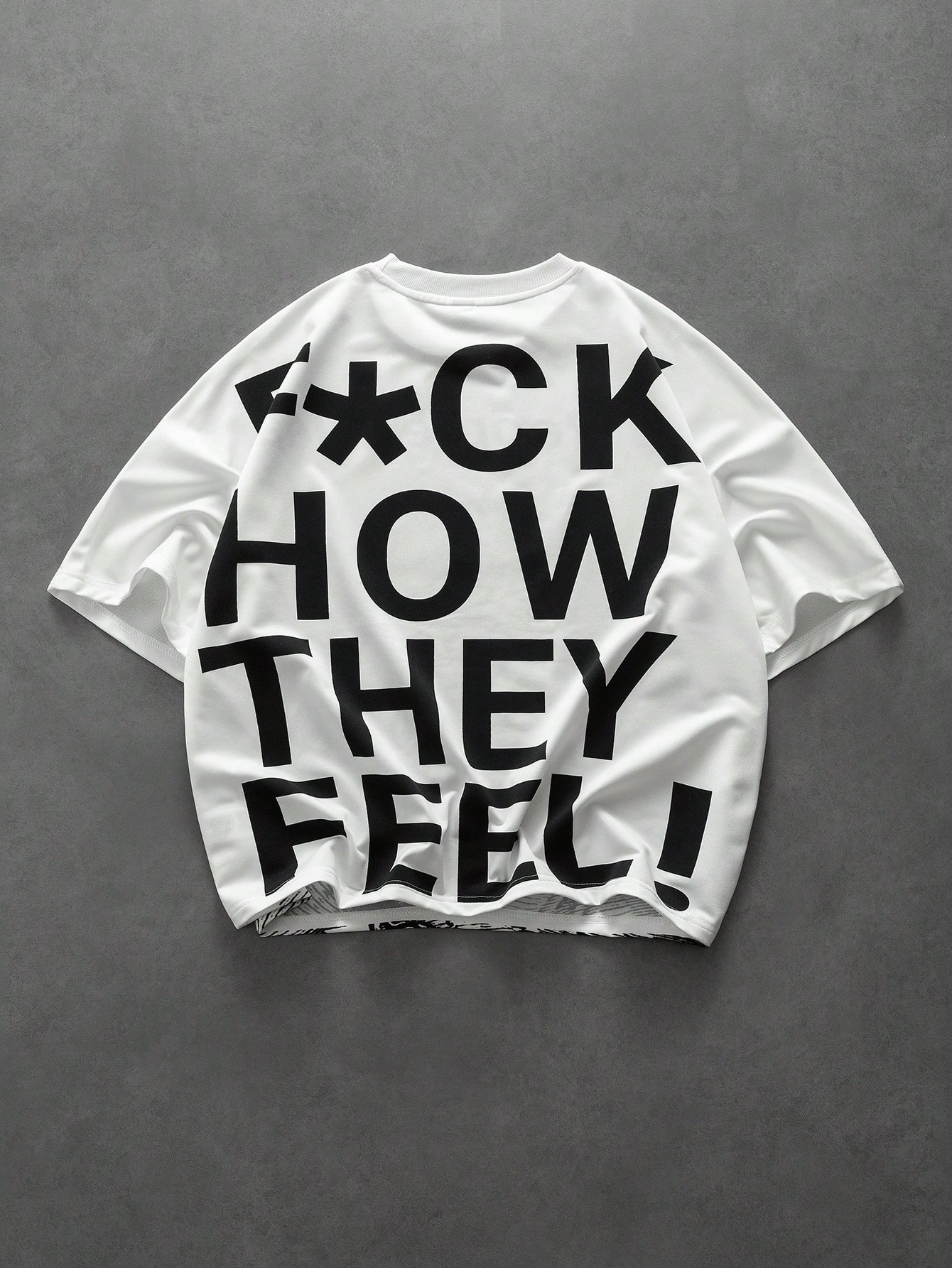 T-shirt streetwear décontracté - Streetwear Brand Slogans avis et prix