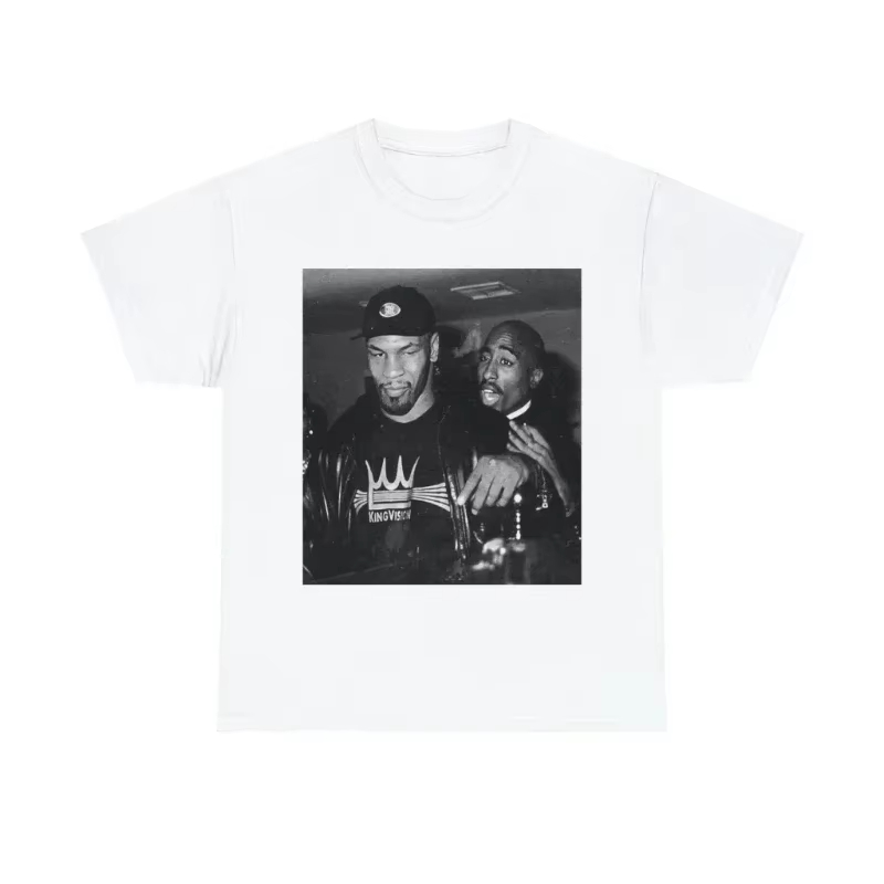 T-shirt rétro imprimé Mike Tys - Streetwear Brand Trends avis et prix