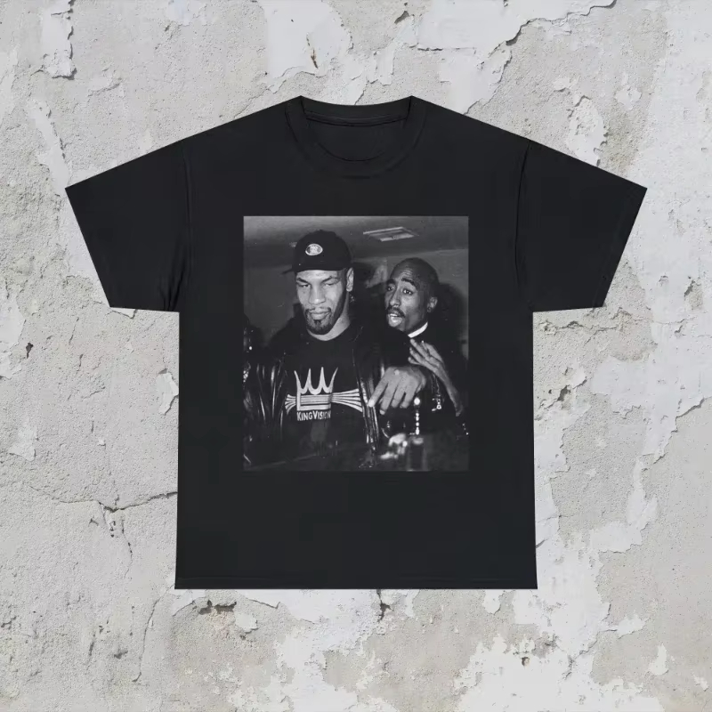 T-shirt rétro imprimé Mike Tys - Streetwear Brand Trends avis et prix