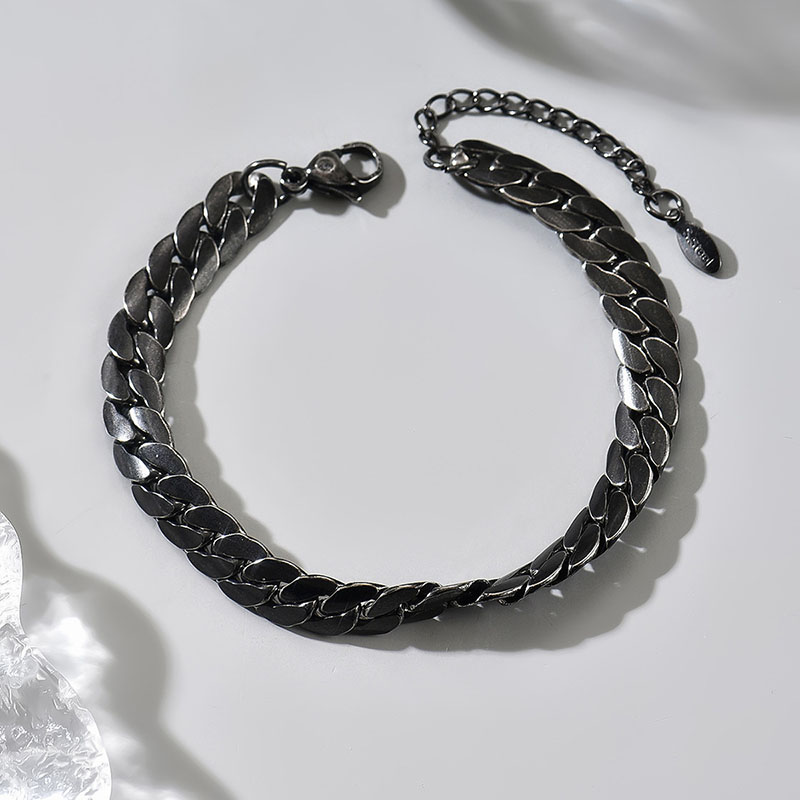 Bracelet en acier inoxydable d - Streetwear Brand Jewelry avis et prix