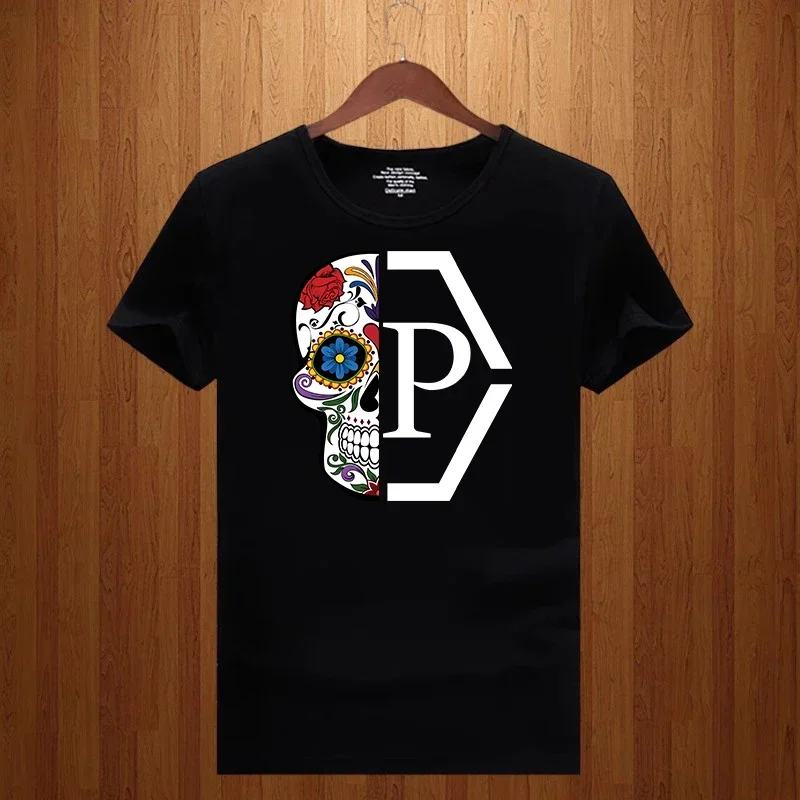 T-shirt imprimé col rond à man - Streetwear Brand With Flowers avis et prix