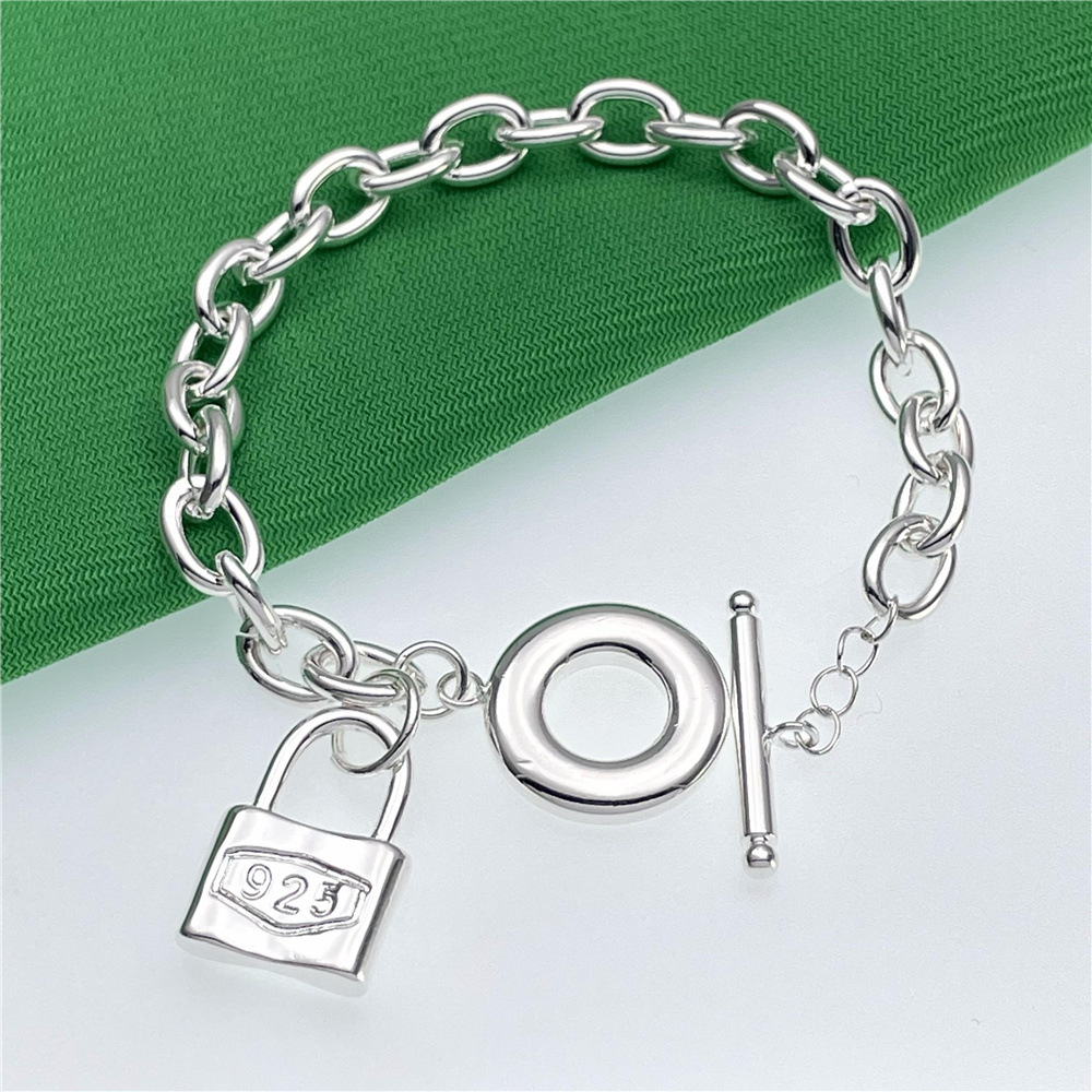 Bracelets à fermoir en argent  - Streetwear Brand Jewelry avis et prix