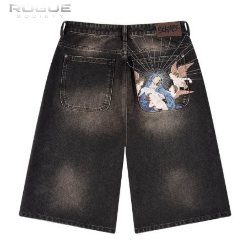 Shorts en jean déchirés Y2K vi - Streetwear Brand Shorts avis et prix