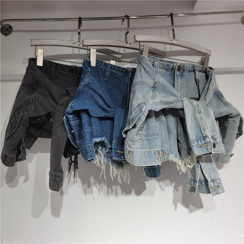 Shorts en jean pour femme, cou - Streetwear Brand Shorts avis et prix