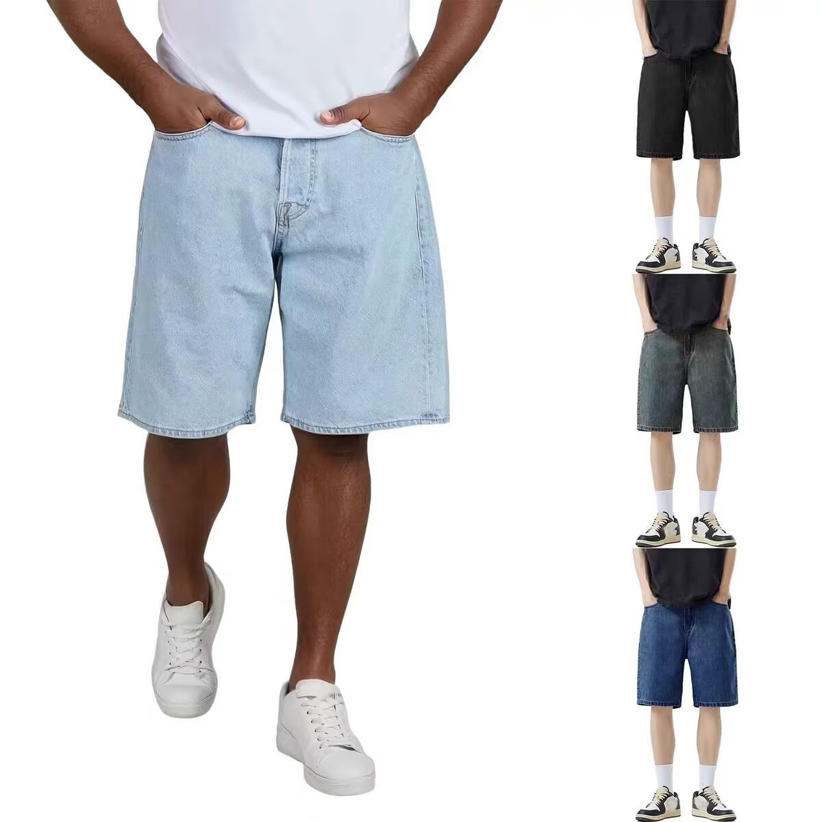 Nouveau short en jean vintage  - Streetwear Brand Shorts avis et prix