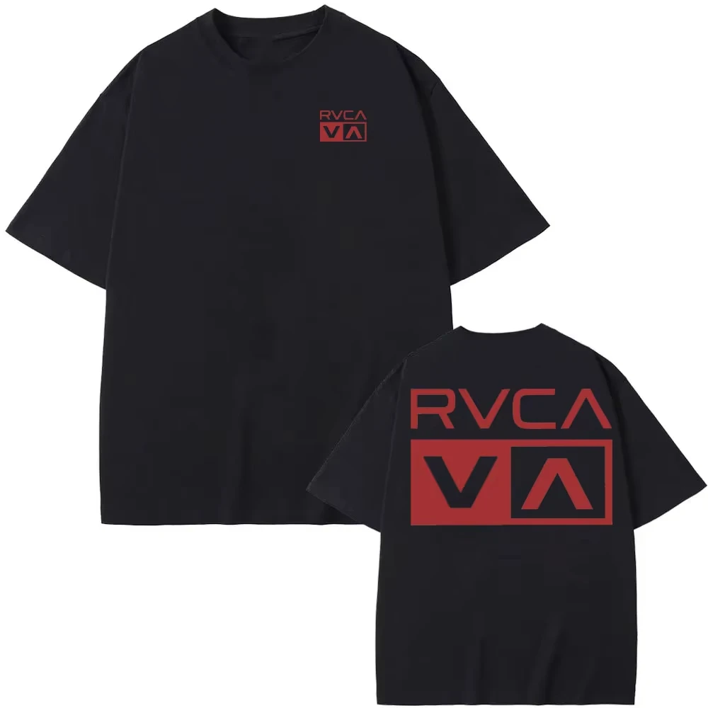T-shirt RVCA noir en coton pou - Streetwear Brand Jacket avis et prix