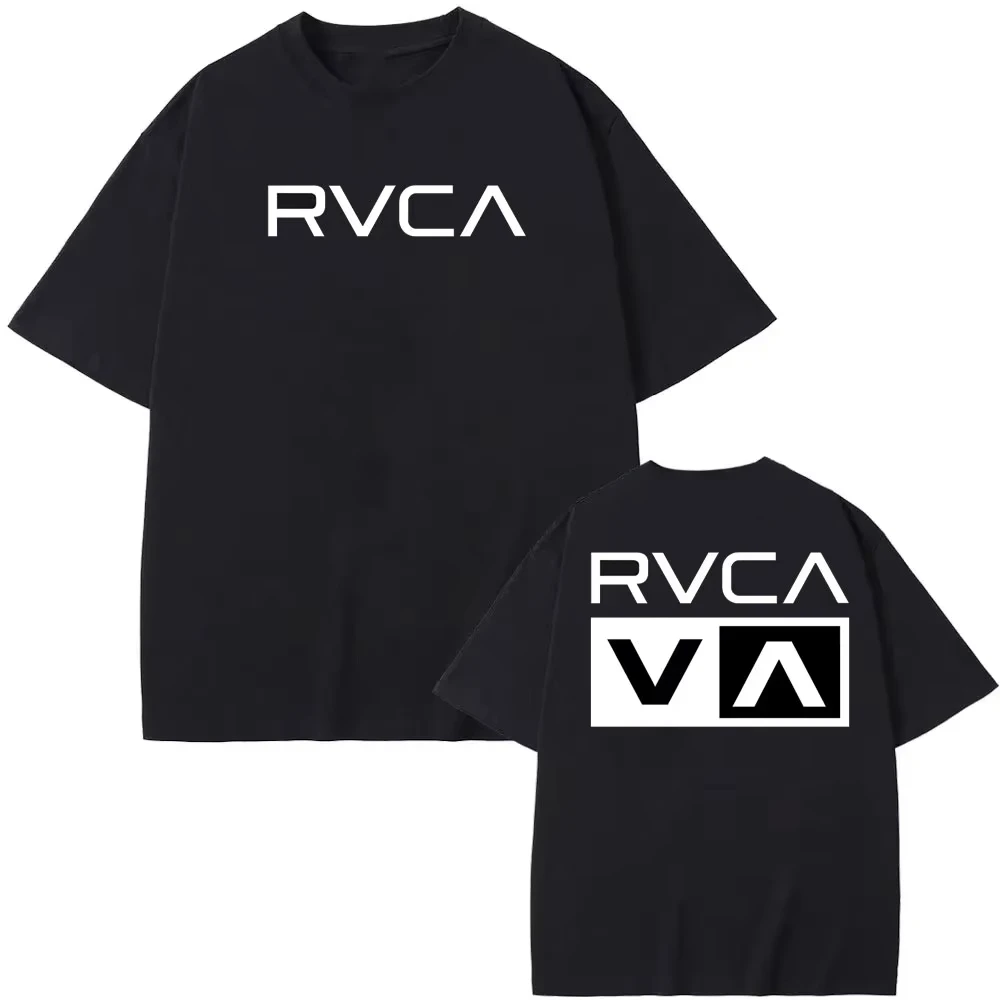 T-shirt RVCA noir en coton pou - Streetwear Brand Jacket avis et prix